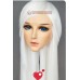 (YAO)Crossdress Boy/Male Resin Half Head Man Cartoon Character Kigurumi Mask With BJD Eyes Cosplay Anime Role Lolita Doll Mask